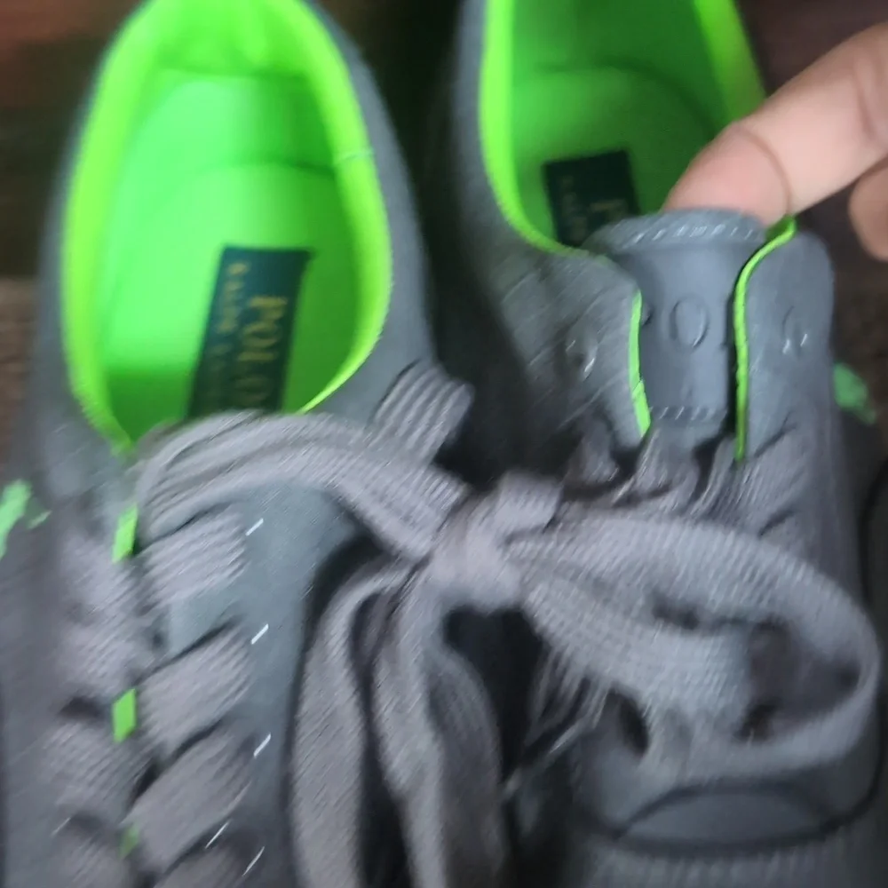 Polo Ralph Lauren Vaughn Matte Ripstop Sneakers Men's Size 10-D